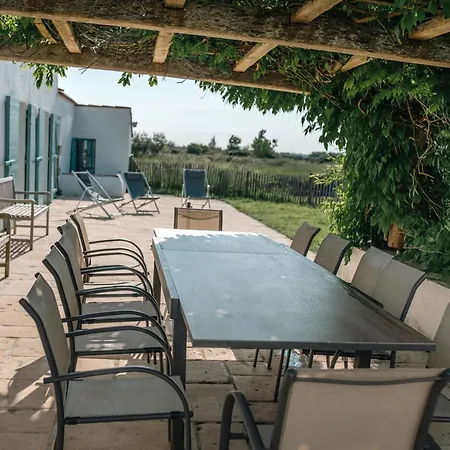 Дом отдыха 4 Avec Bien-etre Et Terrasses Au Coeur Du Marais Breton - Fr-1-426-559